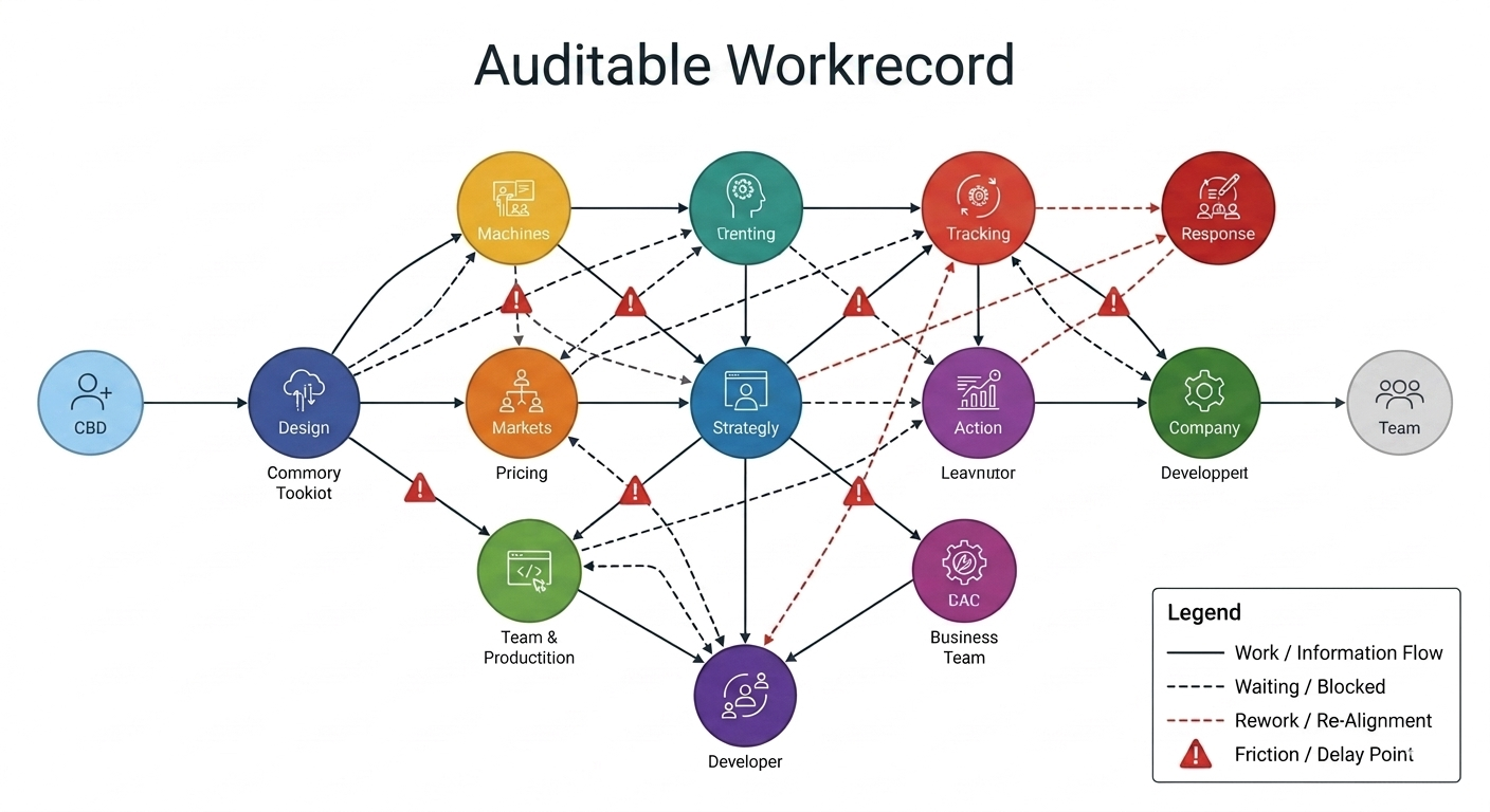 Auditable work record